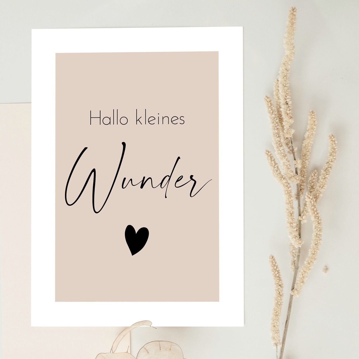 Postkarte „kleines Wunder“